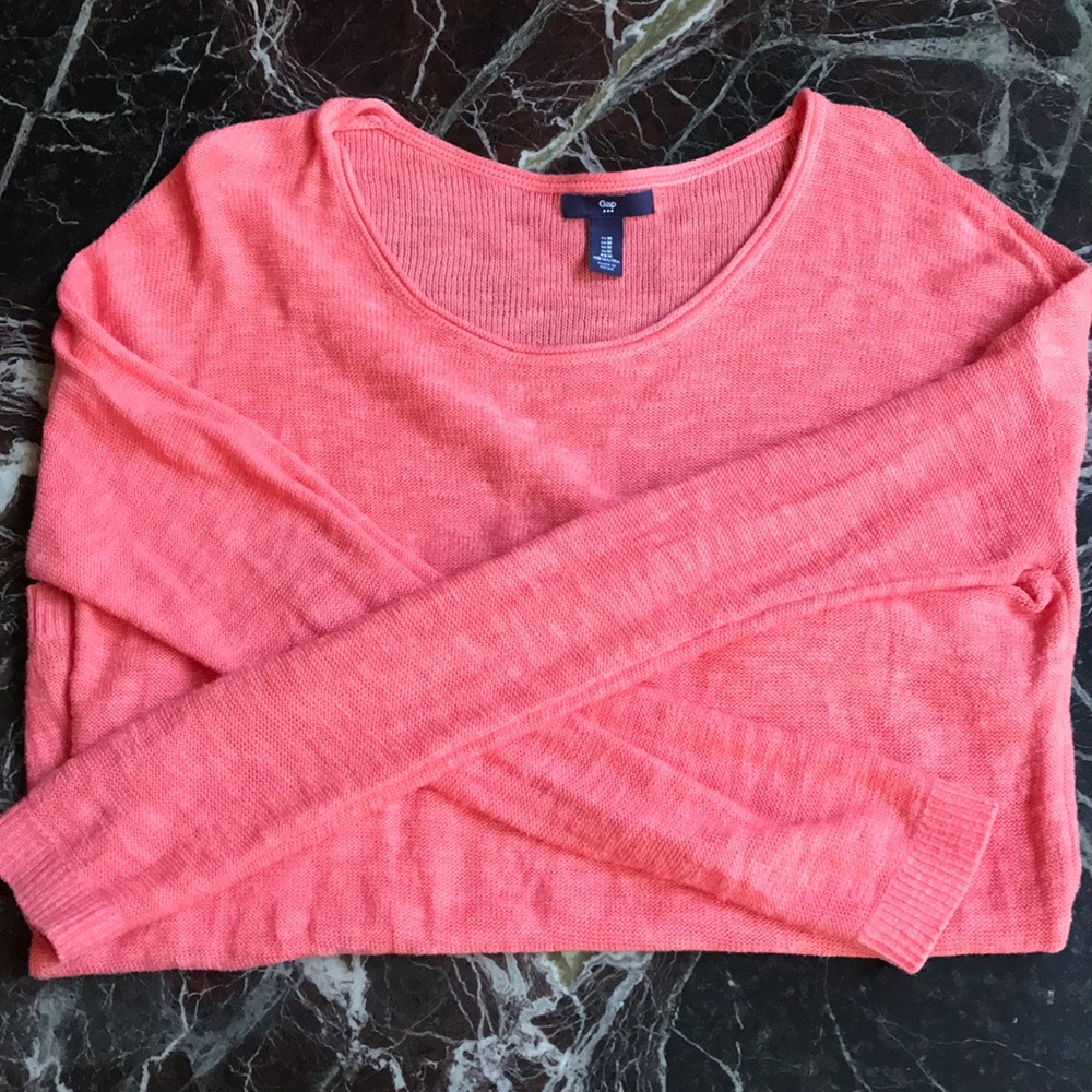 Pink Gap sweater